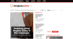 Desktop Screenshot of bengkuluonline.com