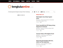 Tablet Screenshot of bengkuluonline.com